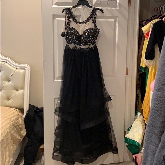 Black Prom Dress - Picture 1 of 4